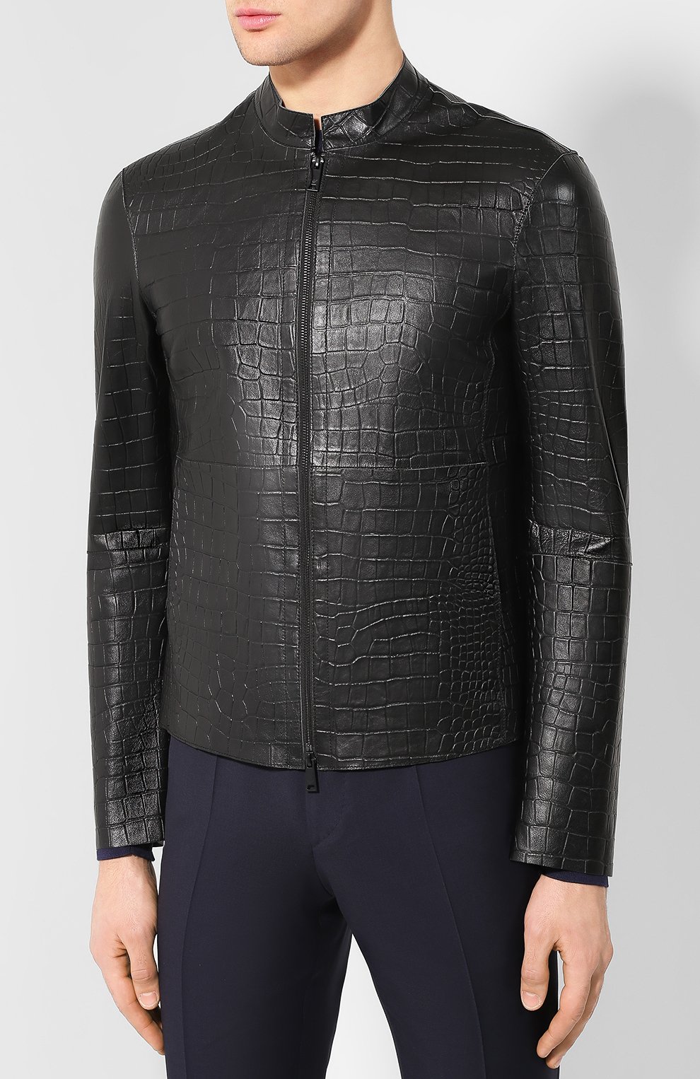 Кожаная куртка EMPORIO ARMANI, арт. 21B21P/21P21, фото 3