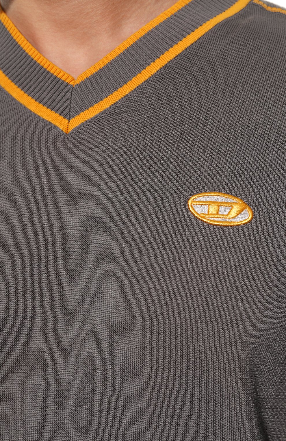 Хлопковый пуловер DIESEL, арт. A06738/0LFAM, фото 5