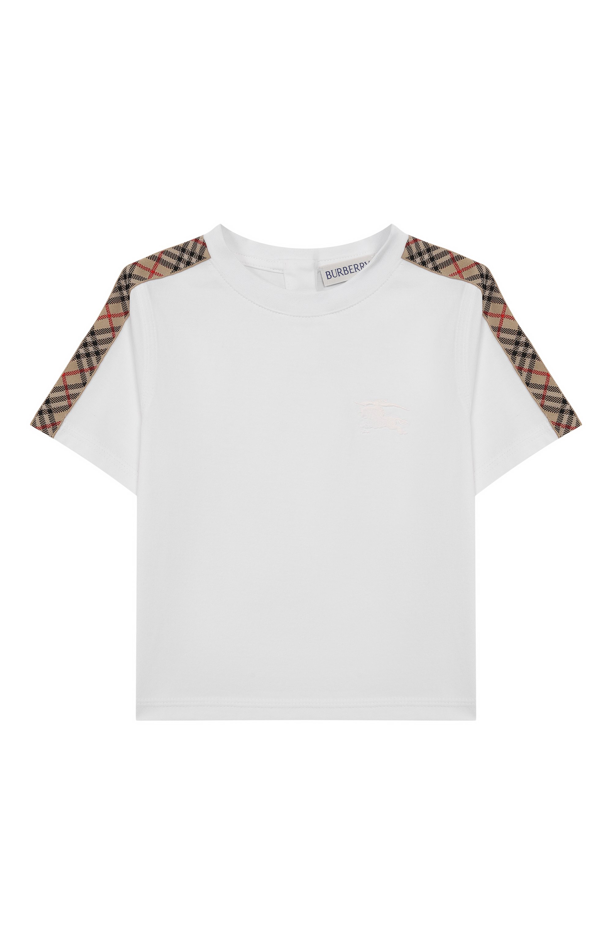 Хлопковая футболка BURBERRY, арт. 8108903, фото 1