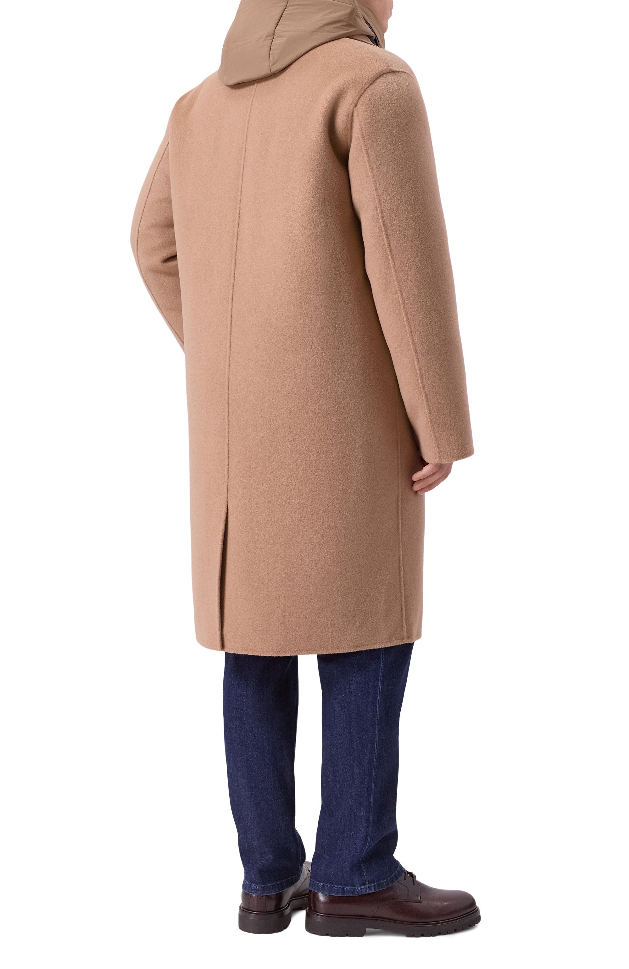 Шерстяное пальто с пуховой подстежкой RUDSAK, арт. 6124503/DRAL, фото 4