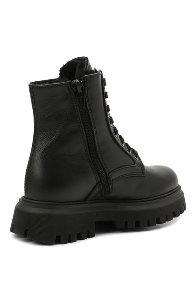 Кожаные ботинки MSGM KIDS, арт. 69165/KIPS/KIPS/18-27, фото 3