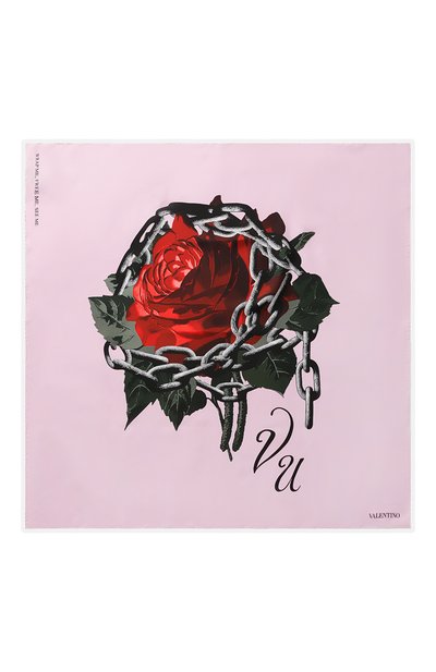 Шелковый платок valentino x undercover VALENTINO, арт. SW0EI114/ZWB, фото 3