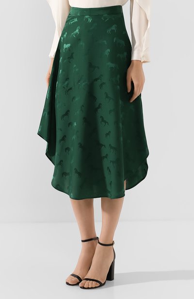 Юбка из смеси вискозы и шелка STELLA MCCARTNEY, арт. 590426/SNA57, фото 3