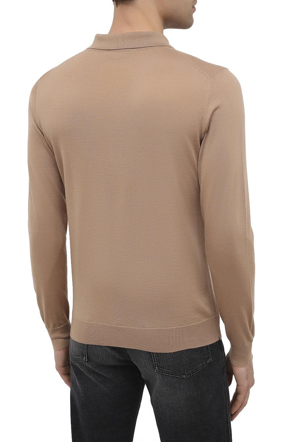 Кашемировое поло FIORONI темно-бежевого цвета по цене 88500 руб., арт. MK21008C2, фото 4 Кашемировое поло FIORONI, арт. MK21008C2, фото 4