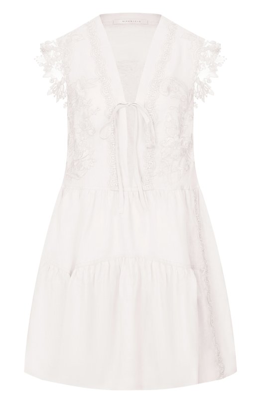 Платье из хлопка и вискозы Maurizio W06200781 Белый W06200781