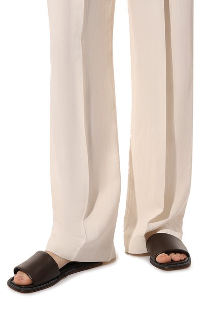 Кожаные шлепанцы BRUNELLO CUCINELLI, арт. MZCWC2150, фото 3