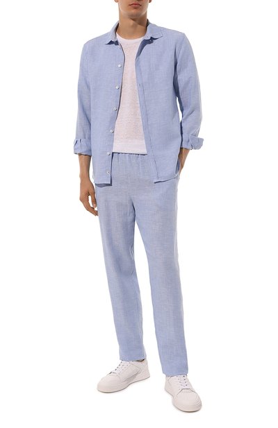 Рубашка изо льна и хлопка ZIMMERLI, арт. 4697-23200, фото 2