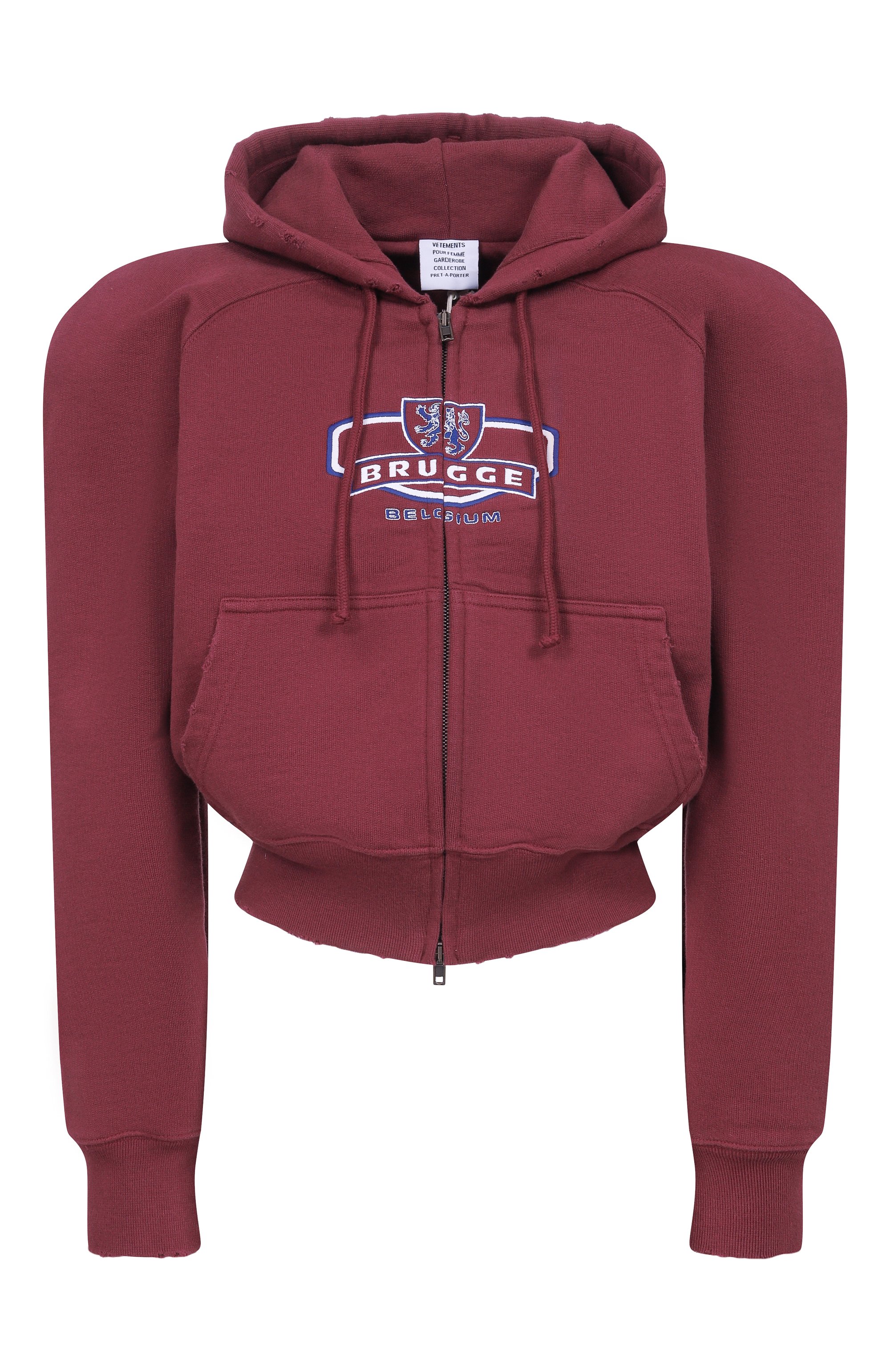 Хлоп ковая толстовка VETEMENTS, арт. WE76ZU502X/1302 M0LLET0N, фото 1