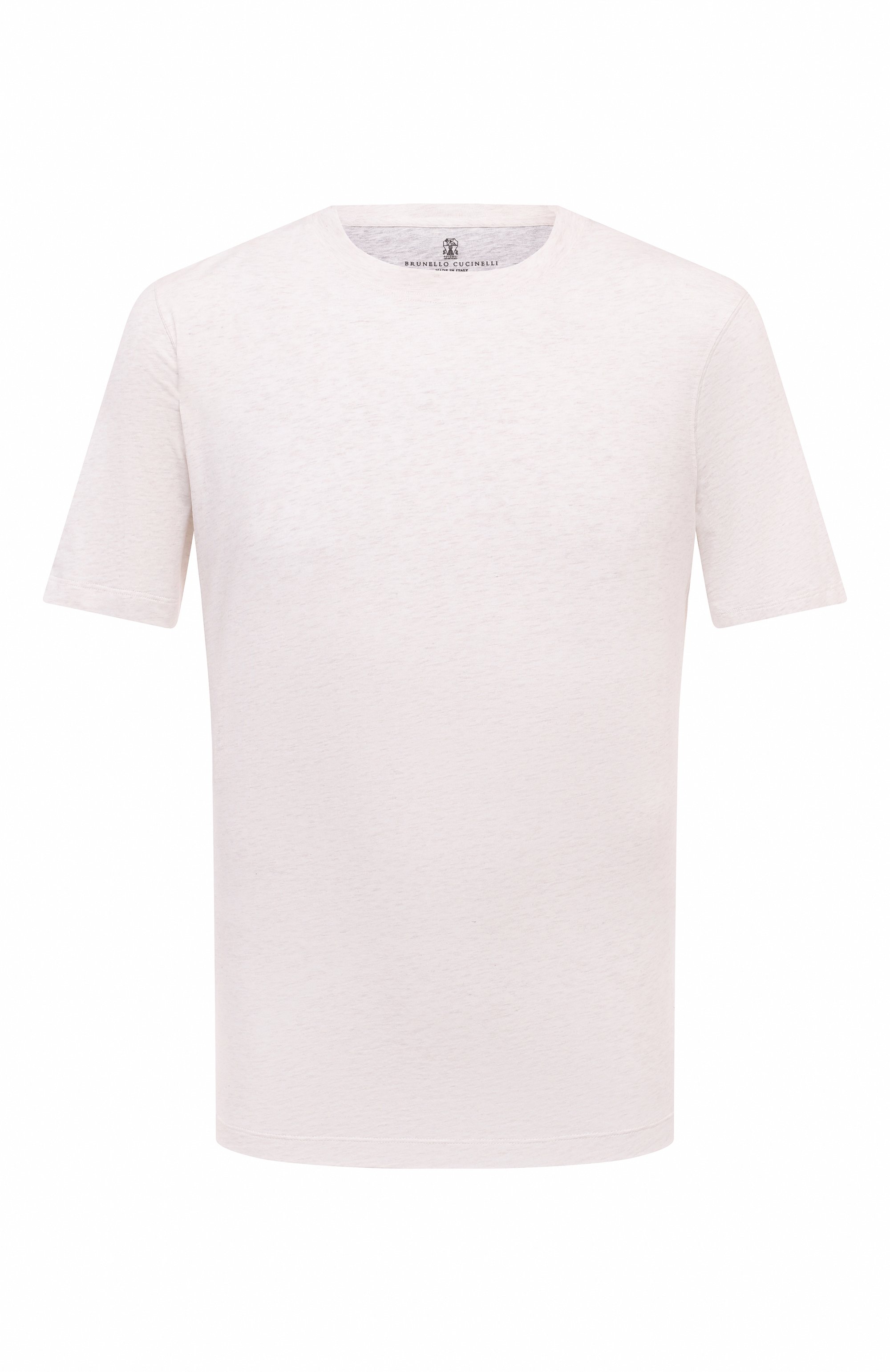 Хлопковая футболка BRUNELLO CUCINELLI, арт. M0B131308, фото 1