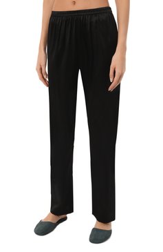Женская шелковая пижама EVA B.BITZER черного цвета, арт. 27319271 | Фото 5 (Материал внешний: Шелк; Материал сплава: Проставлено; Нос: Не проставлено)