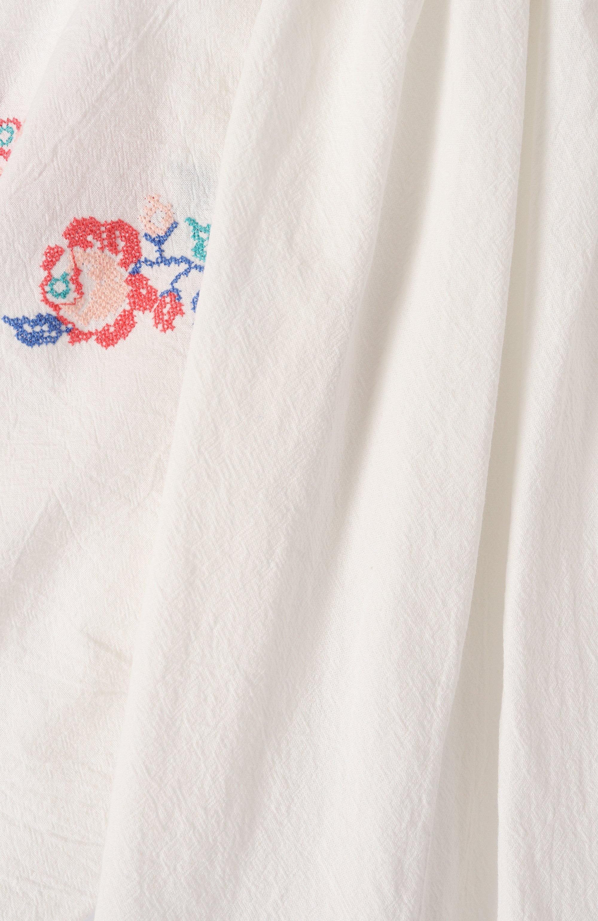 Хлопковая блузка C`ERA UNA VOLTA молочного цвета по цене 12550 руб., арт. S25SI02110, фото 3 Хлопковая блузка C`ERA UNA VOLTA, арт. S25SI02110, фото 3