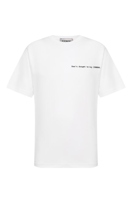 Мужская хлопковая футболка ICEBERG, арт. F023/6327