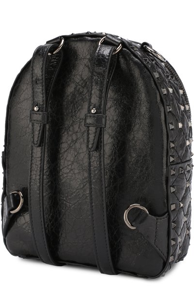 Рюкзак rockstud spike mini VALENTINO черного цвета по цене 257000 руб., арт. PW0B0B63/ARD, фото 3 Рюкзак rockstud spike mini VALENTINO, арт. PW0B0B63/ARD, фото 3