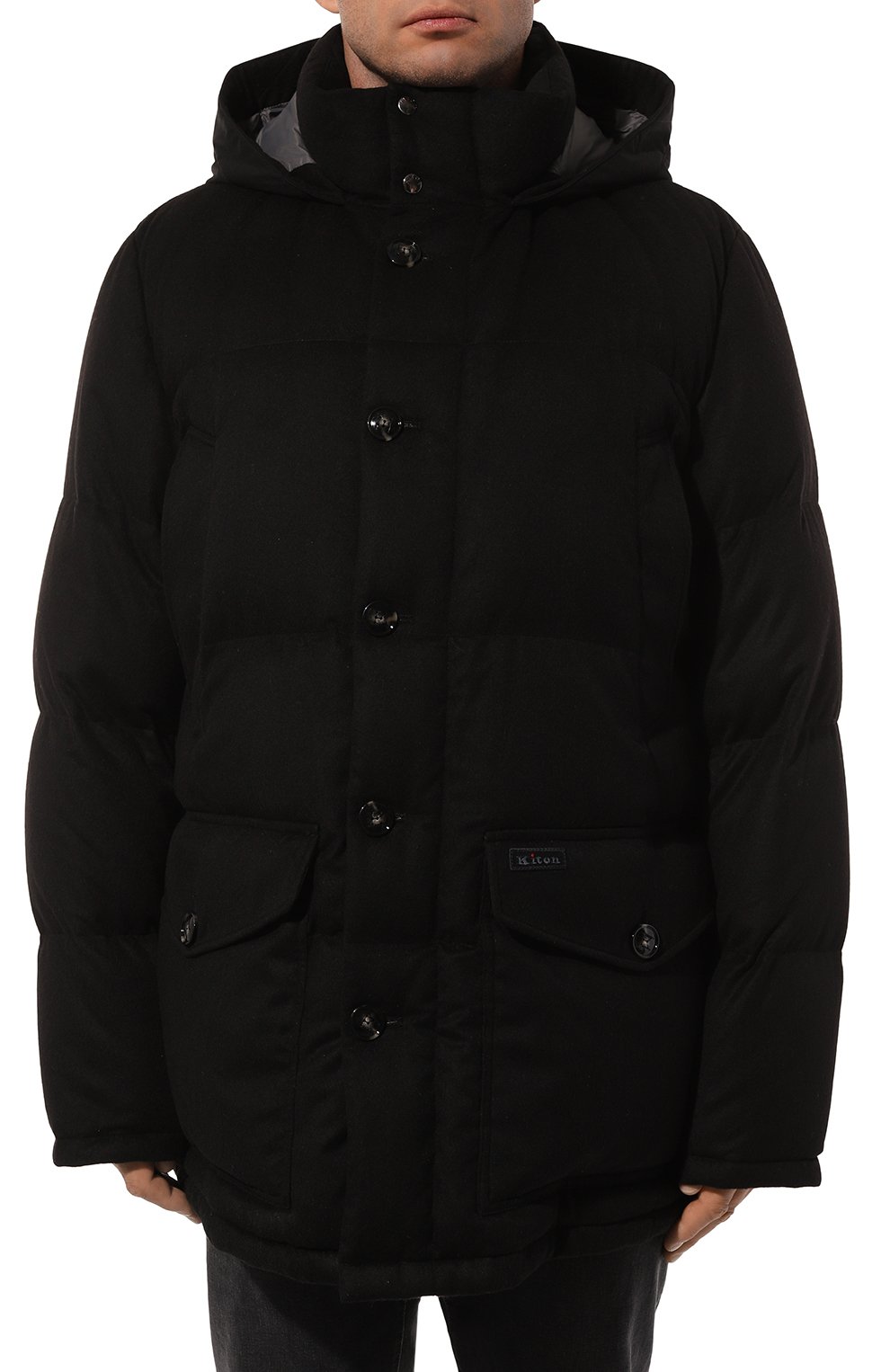 Кашемировый пуховик KITON, арт. UW1912V0455F01/62, фото 3