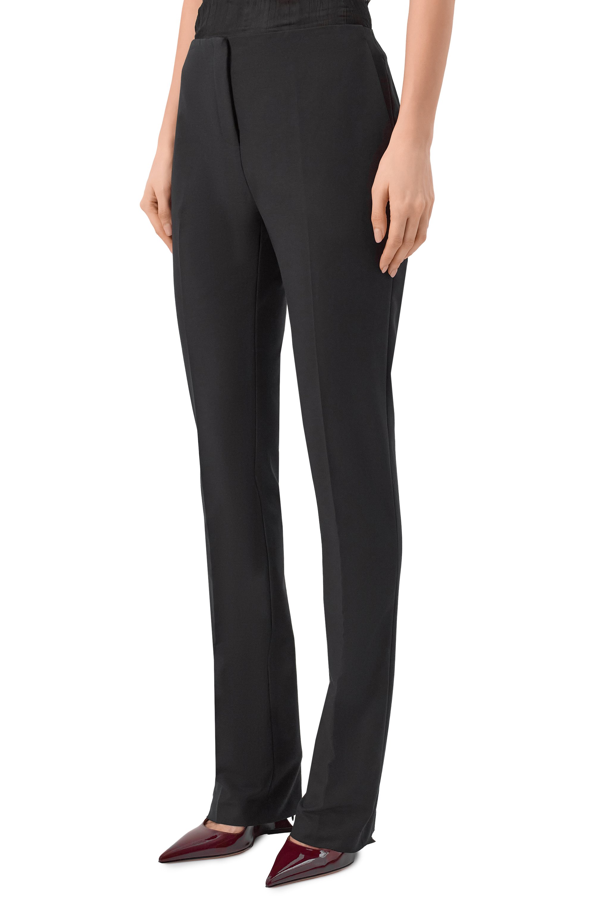 Хлопковые брюки BLUMARINE, арт. 4P107A, фото 3