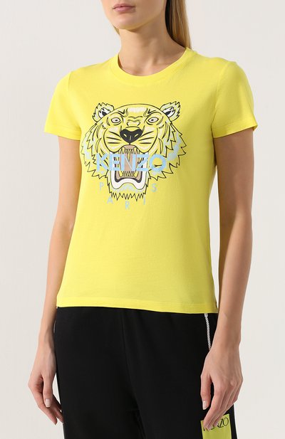 Хлопковая футболка KENZO, арт. 2TS7214YB, фото 3