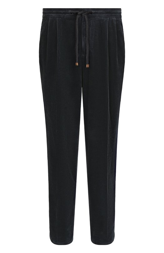 Вельветовые брюки Brunello Cucinelli M280UE1710 Чёрный M280UE1710