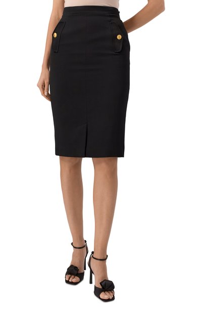 Шерстяная юбка ALESSANDRA RICH, арт. FABX4017-F4085, фото 3