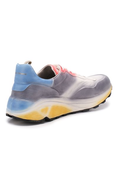 Кожаные кроссовки OFFICINE CREATIVE разноцветного цвета по цене 49950 руб., арт. SPHYKE/001/FRIDA, фото 4 Кожаные кроссовки OFFICINE CREATIVE, арт. SPHYKE/001/FRIDA, фото 4