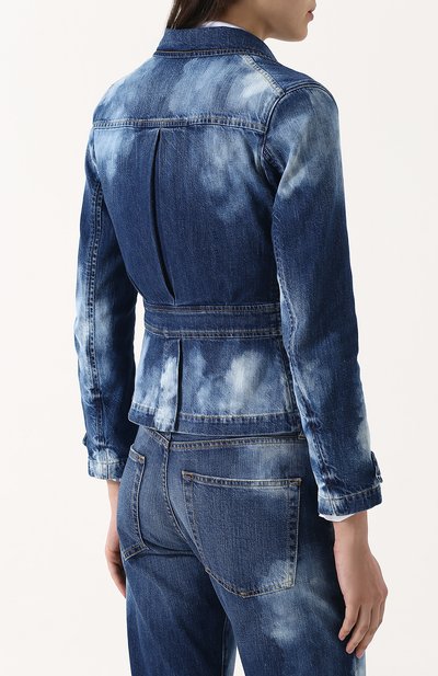 Приталенная джинсовая куртка с потертостями RALPH LAUREN, арт. 290713825, фото 4