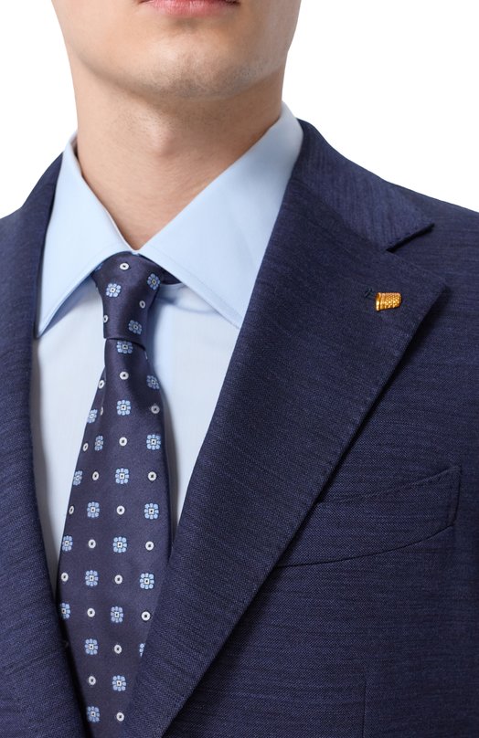 Однобортный костюм Sartoria Latorre JEF74/0E/JJ214 Синий  JEF74/0E/JJ214 Фото 6