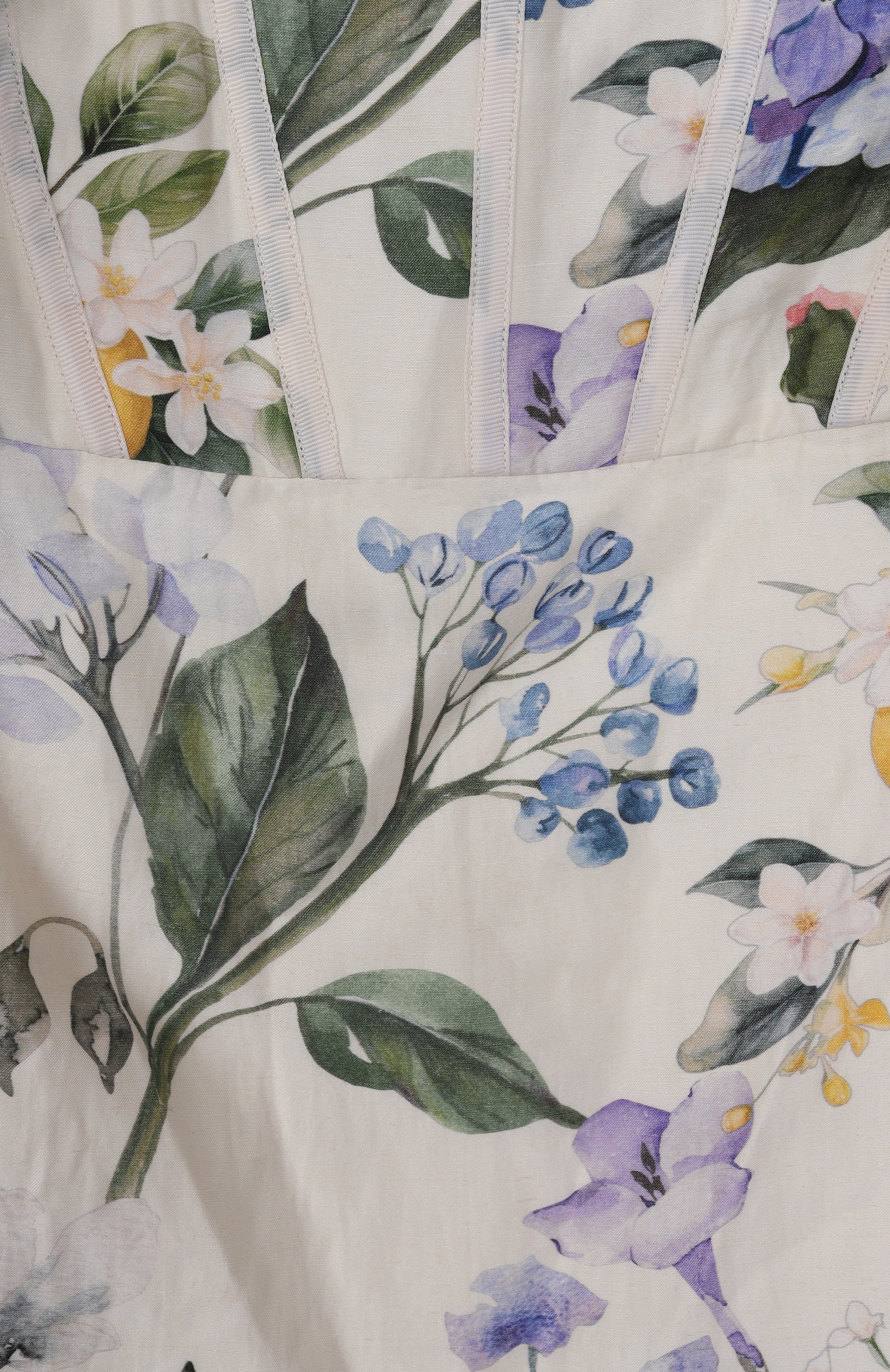 Платье из вискозы и льна MAISON AVA, арт. MA-SS25-GT01/12-14, фото 3