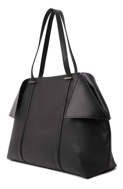 Сумка-тоут folded large FERRAGAMO черного цвета по цене 218000 руб., арт. 21A452/789588, фото 4 Сумка-тоут folded large FERRAGAMO, арт. 21A452/789588, фото 4