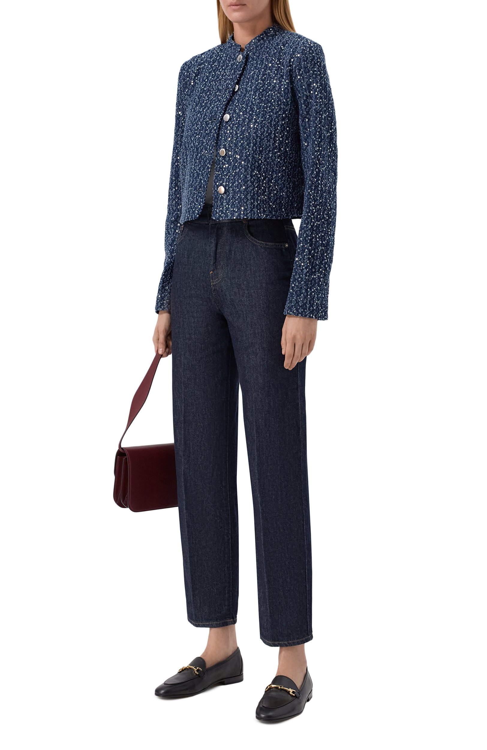 Джинсовый жакет EMPORIO ARMANI, арт. EW004807/AF26175, фото 2