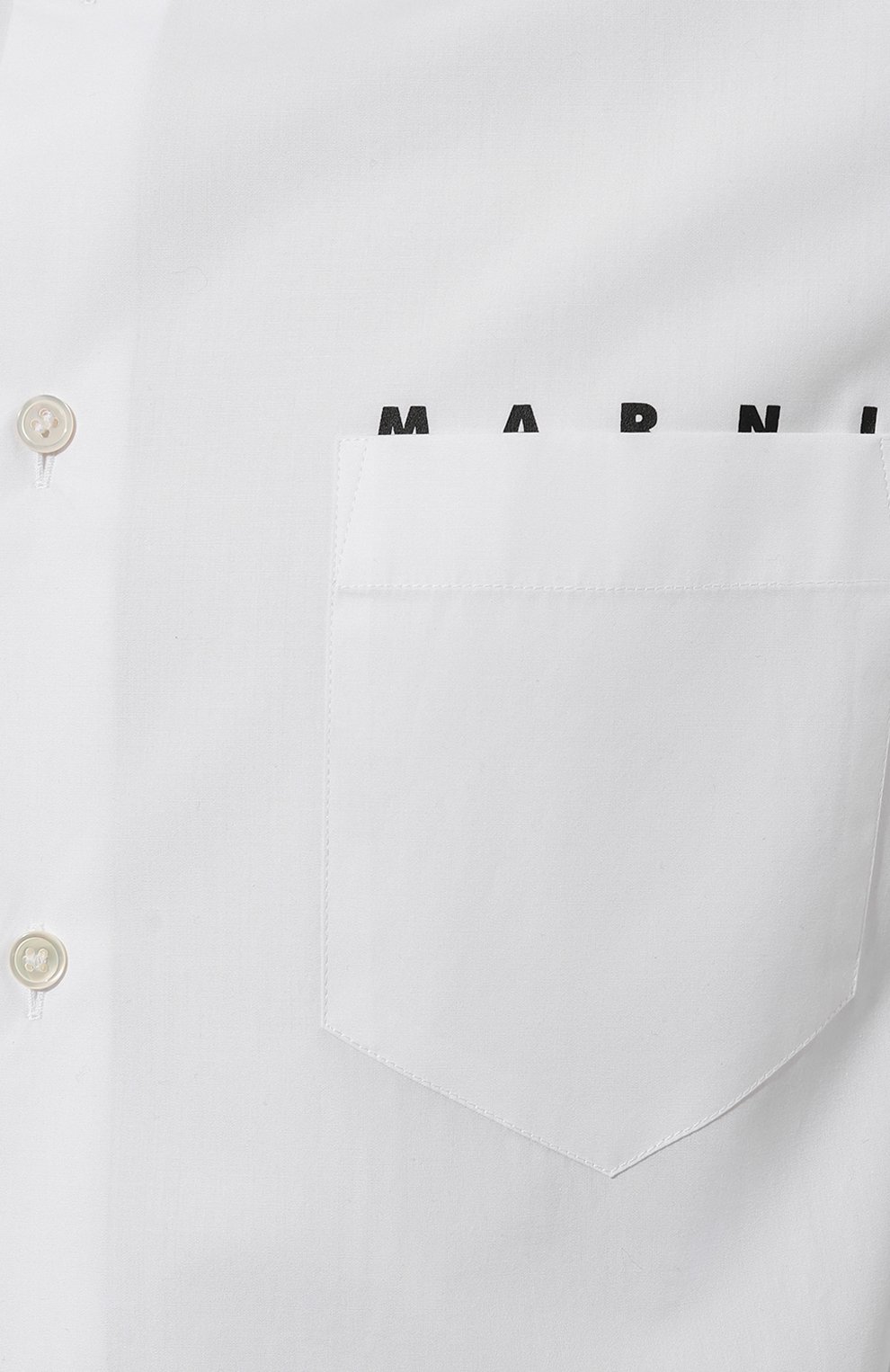 Хлопковая рубашка MARNI, арт. CUMU0203P1/USCT88, фото 5