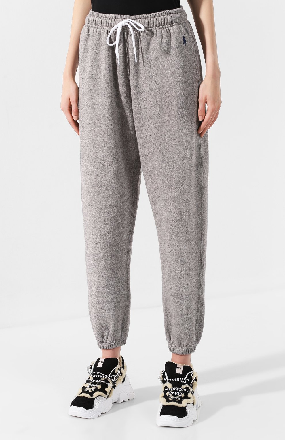 Хлопковые джоггеры POLO RALPH LAUREN, арт. 211752655, фото 3