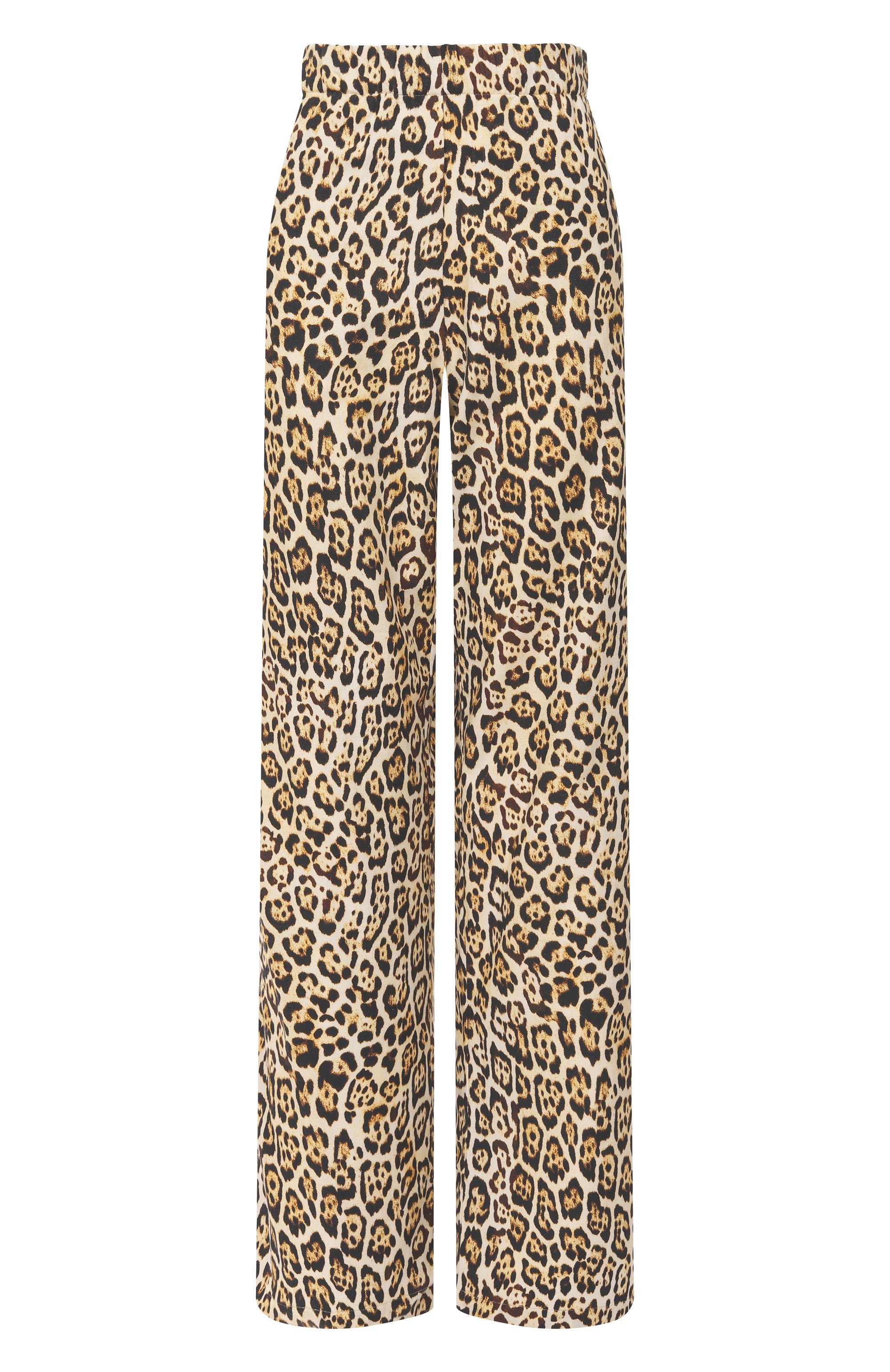 Хлопковые брюки ACADEMIA леопардового цвета по цене 29950 руб., арт. LUNA/75DM6, фото 1 Хлопковые брюки ACADEMIA, арт. LUNA/75DM6, фото 1