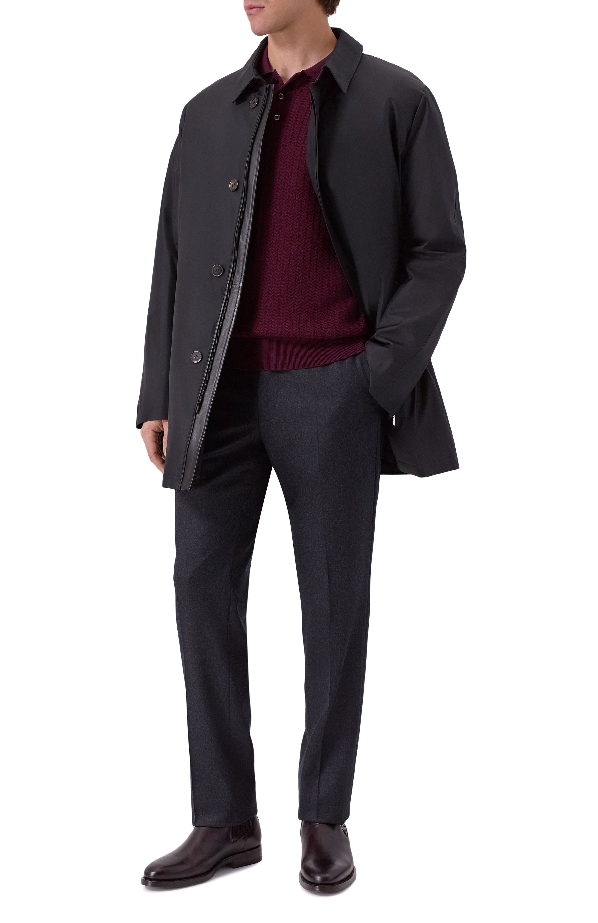 Поло из шерсти и шелка ZILLI, арт. KBP001M0230VZCAB0, фото 2