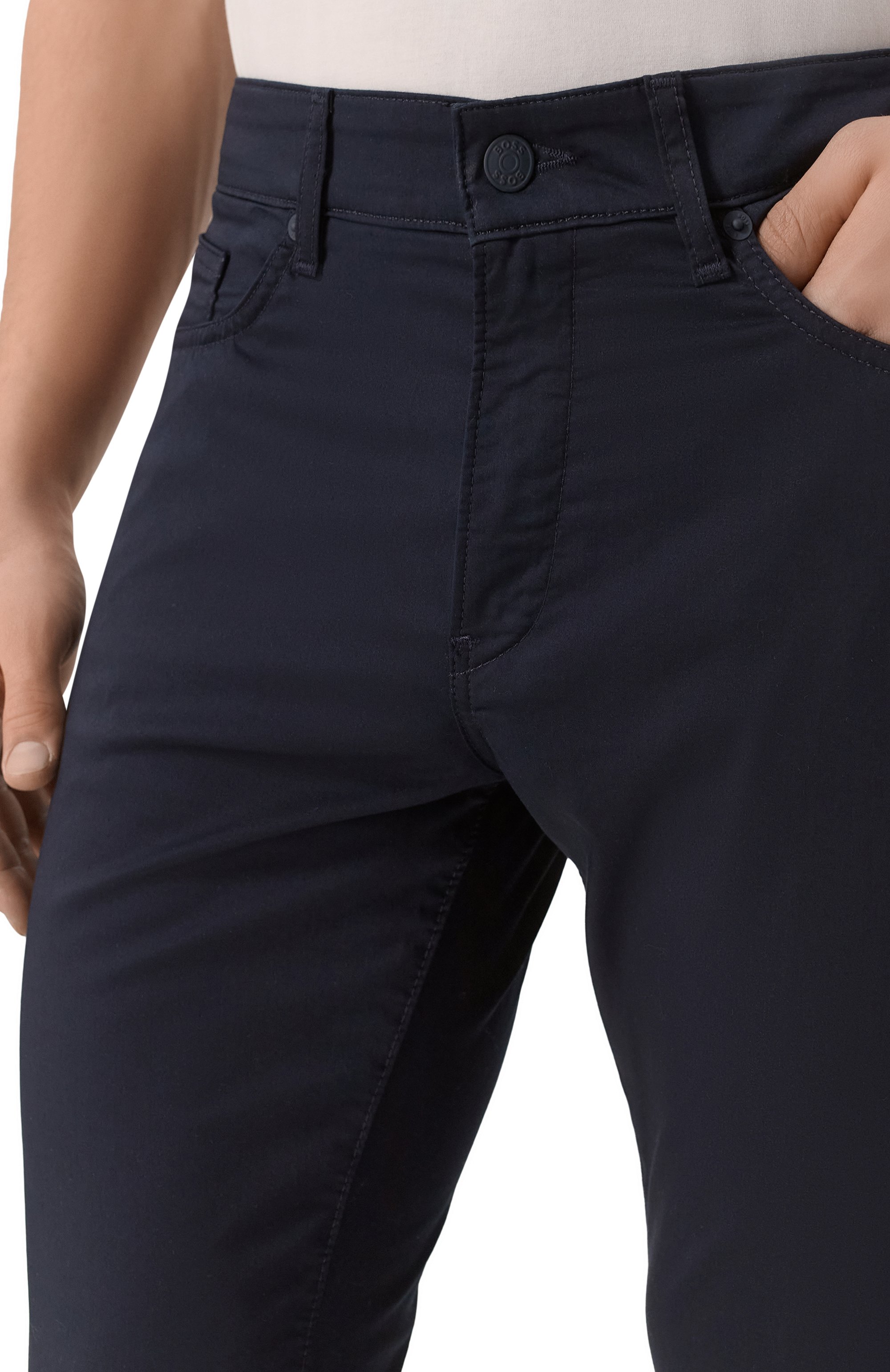 Хлопковые брюки BOSS, арт. 50540048, фото 5