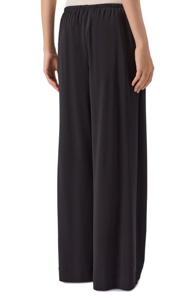 Брюки из вискозы 12 STOREEZ черного цвета по цене 15000 руб., арт. 136141, фото 4 Брюки из вискозы 12 STOREEZ, арт. 136141, фото 4