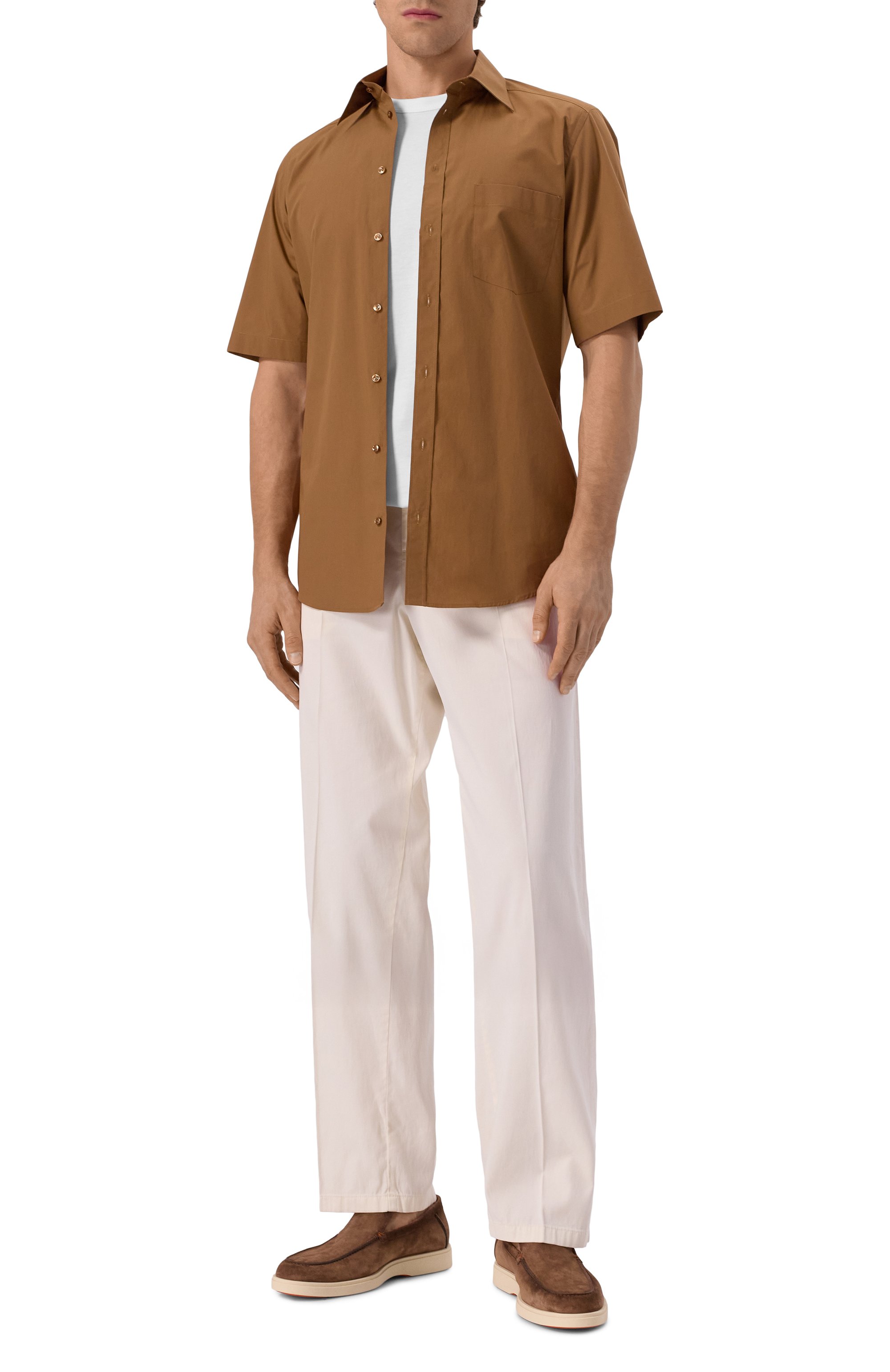 Хлопковая рубашка DOLCE & GABBANA, арт. G5MV5T/FU5T9, фото 2