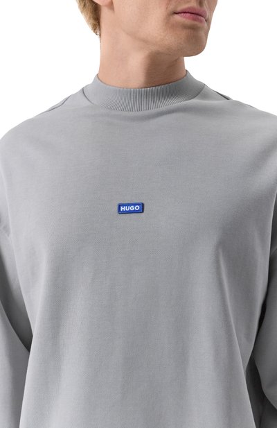 Хлопковый свитшот HUGO BLUE, арт. 50522359, фото 5
