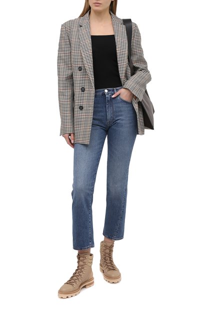 Кожаные ботинки eshe JIMMY CHOO, арт. ESHE FLAT/HLN, фото 2