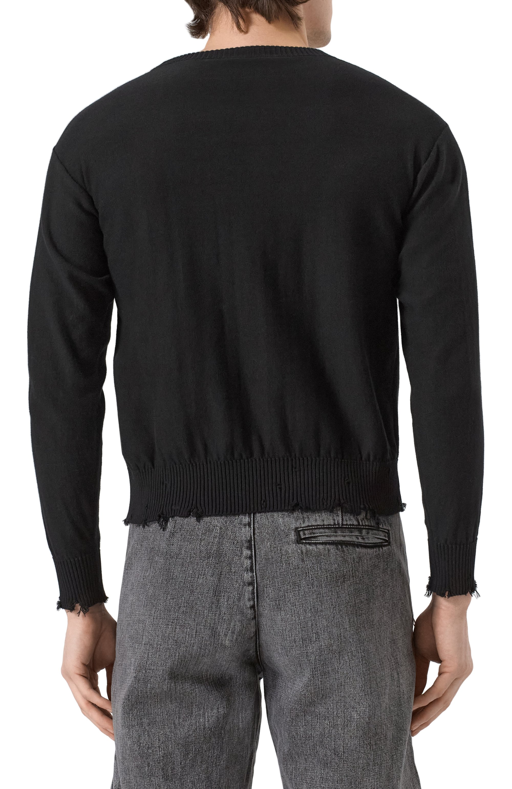 Хлопковый свитер MM6, арт. SH0HL0020/M13081, фото 4