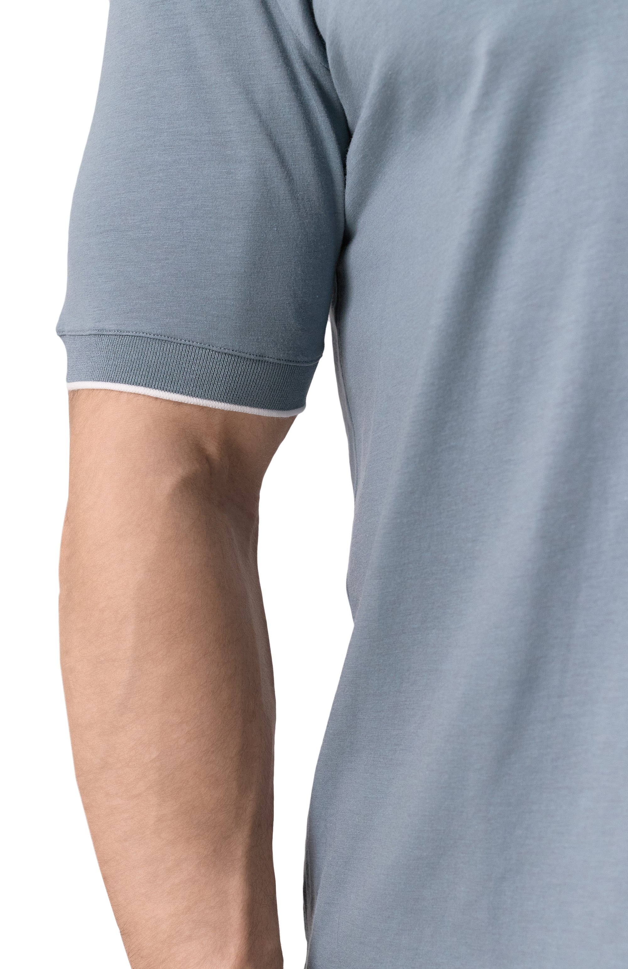 Футболка из хлопка и лиоцелла CANALI, арт. T0866B/MJ02241, фото 5