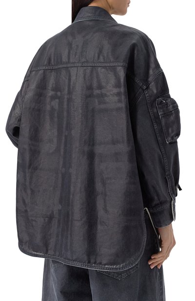 Джинсовая куртка THE ATTICO, арт. 250WCB00048/DDD100AA, фото 4