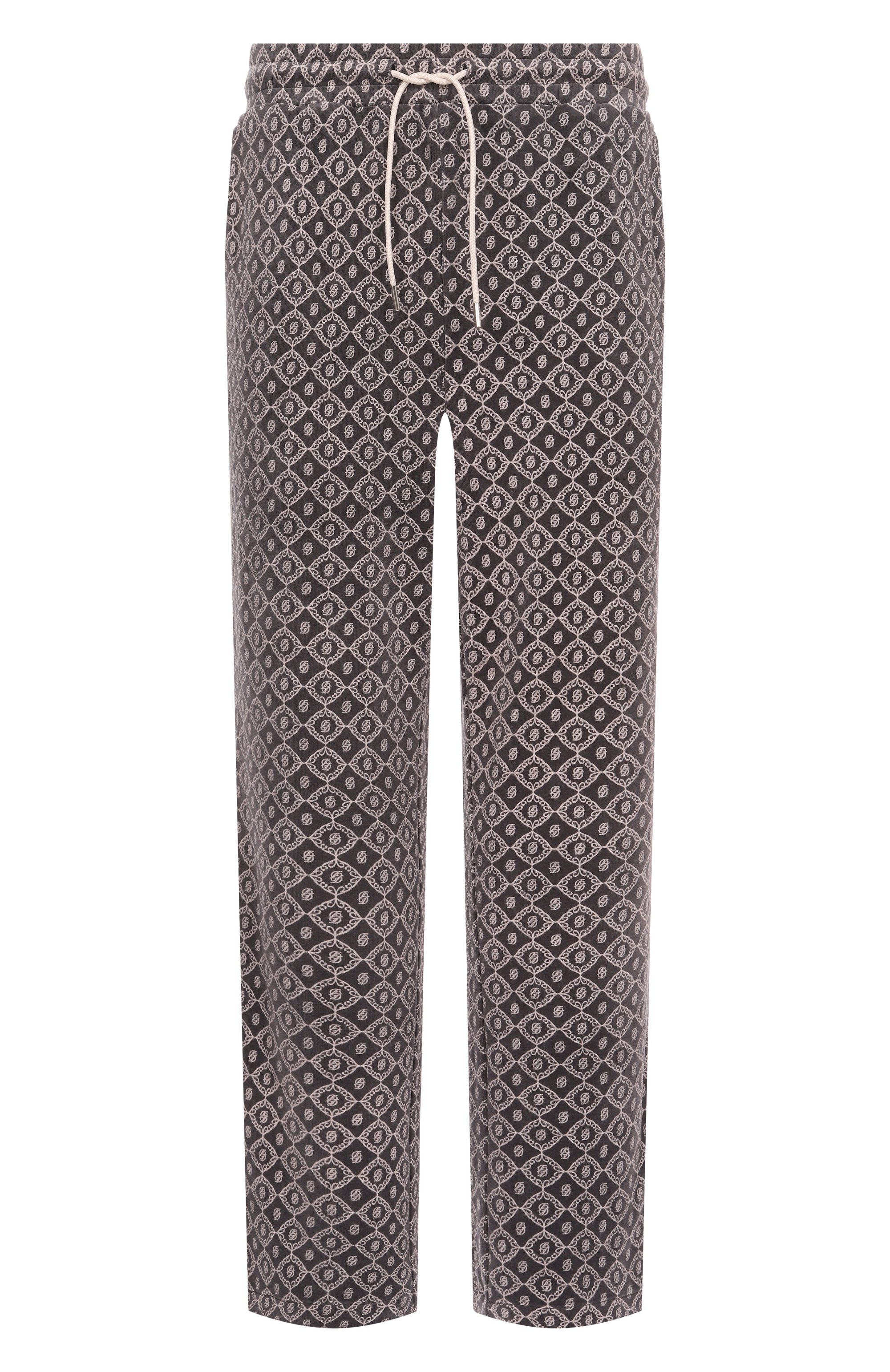 Хлопковые брюки DROLE DE MONSIEUR, арт. E-SP006-C0169-GY, фото 1