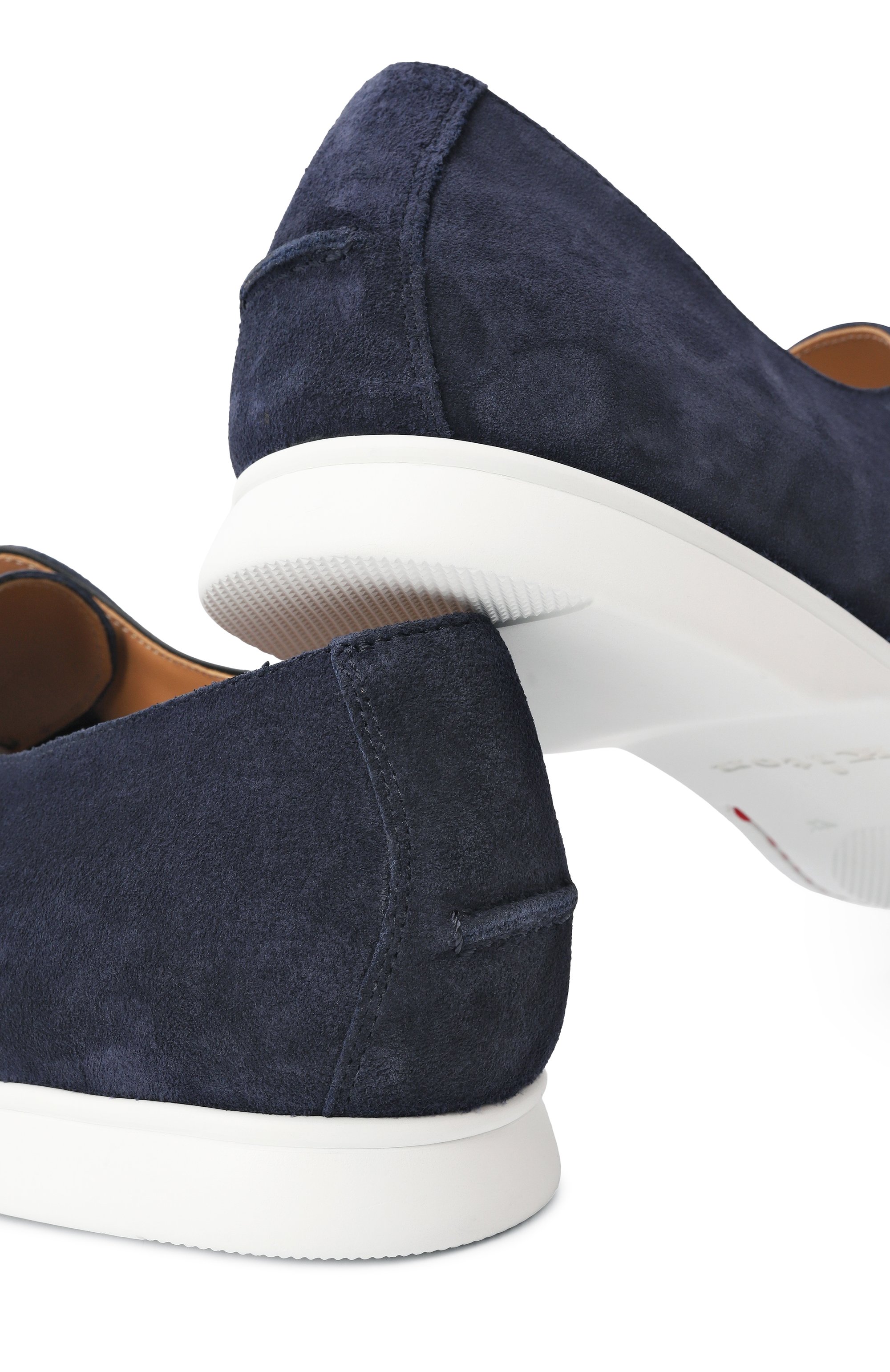 Замшевые лоферы KITON, арт. USSA086N00977, фото 7