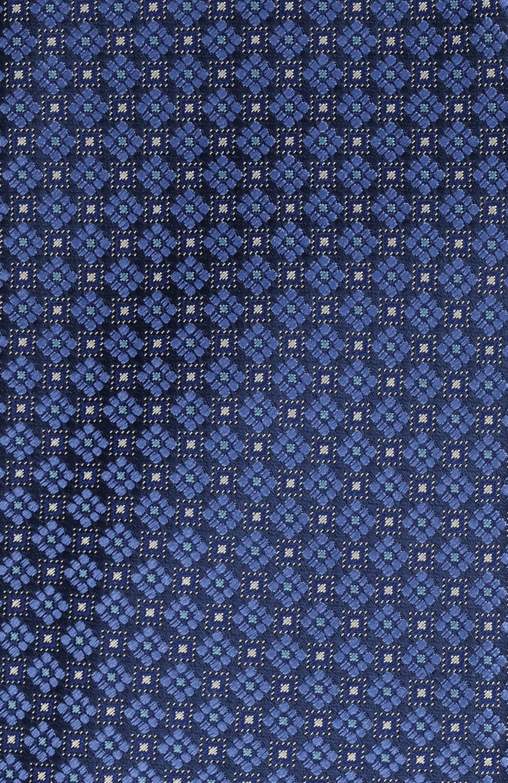 Шелковый галстук CANALI темно-синего цвета по цене 12700 руб., арт. 18/HJ03130, фото 3 Шелковый галстук CANALI, арт. 18/HJ03130, фото 3