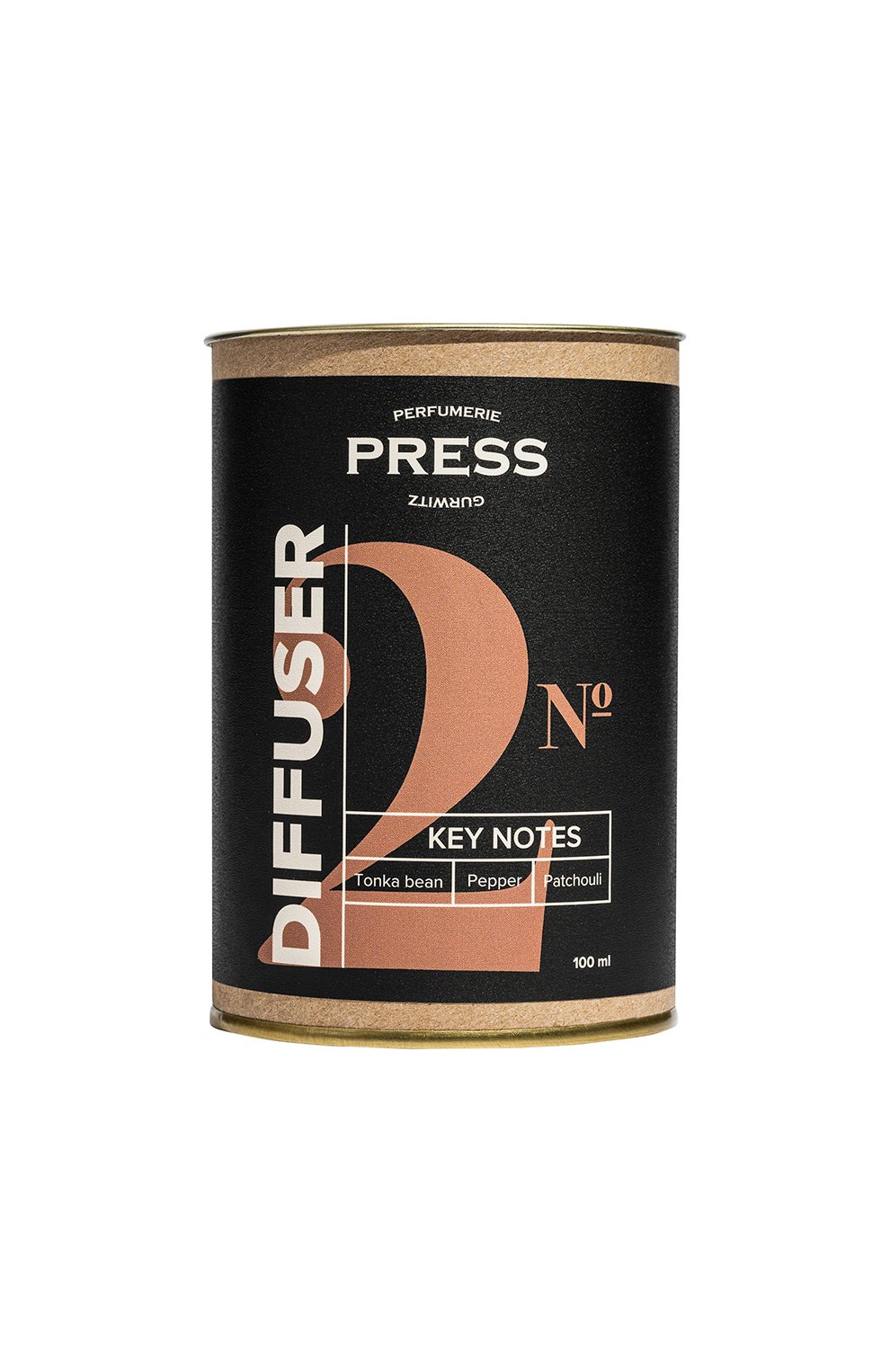 Диффузор №2 с нотами бобов тонка, черного перца и пачулли (100ml) PRESS GURWITZ PERFUMERIE, арт. 4631159197585, фото 3