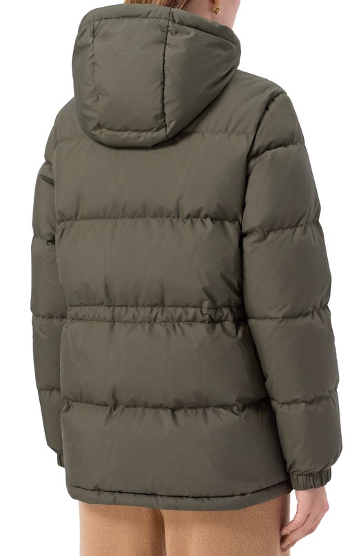 Пуховик Burberry 8110246 Хаки  8110246 Фото 4
