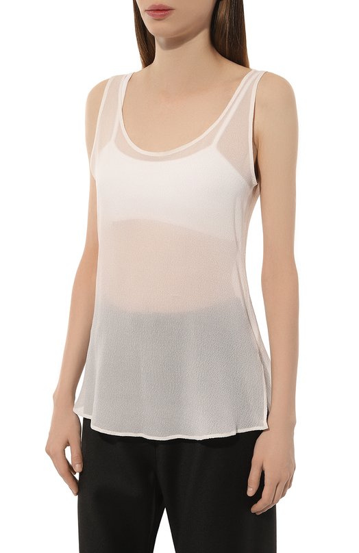 Шелковый топ Gooroo TP013-2200-101-FW24/25 Белый  TP013-2200-101-FW24/25 Фото 3