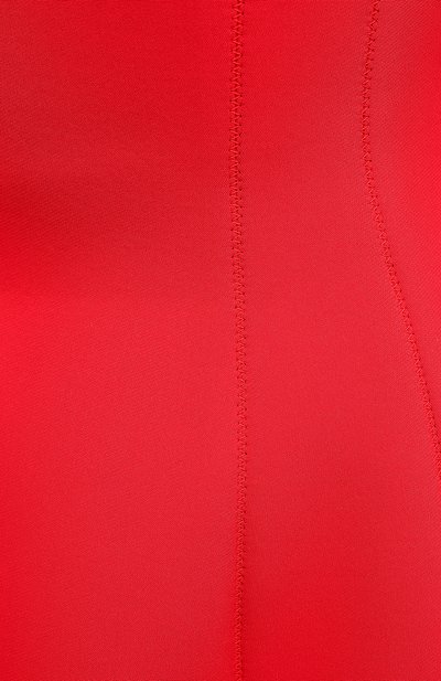 Платье из вискозы VERSACE красного цвета по цене 199500 руб., арт. A87562/A237082, фото 5 Платье из вискозы VERSACE, арт. A87562/A237082, фото 5