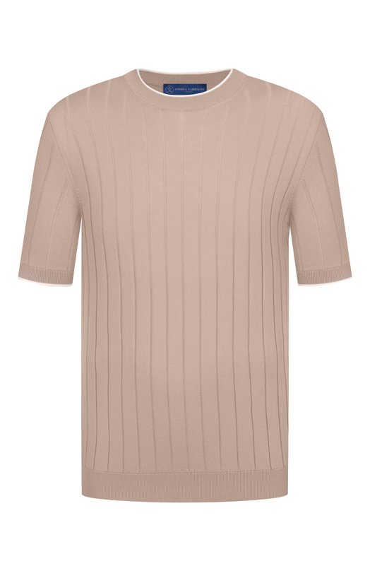 Хлопковый джемпер Andrea Campagna M5426-8035 Бежевый M5426-8035