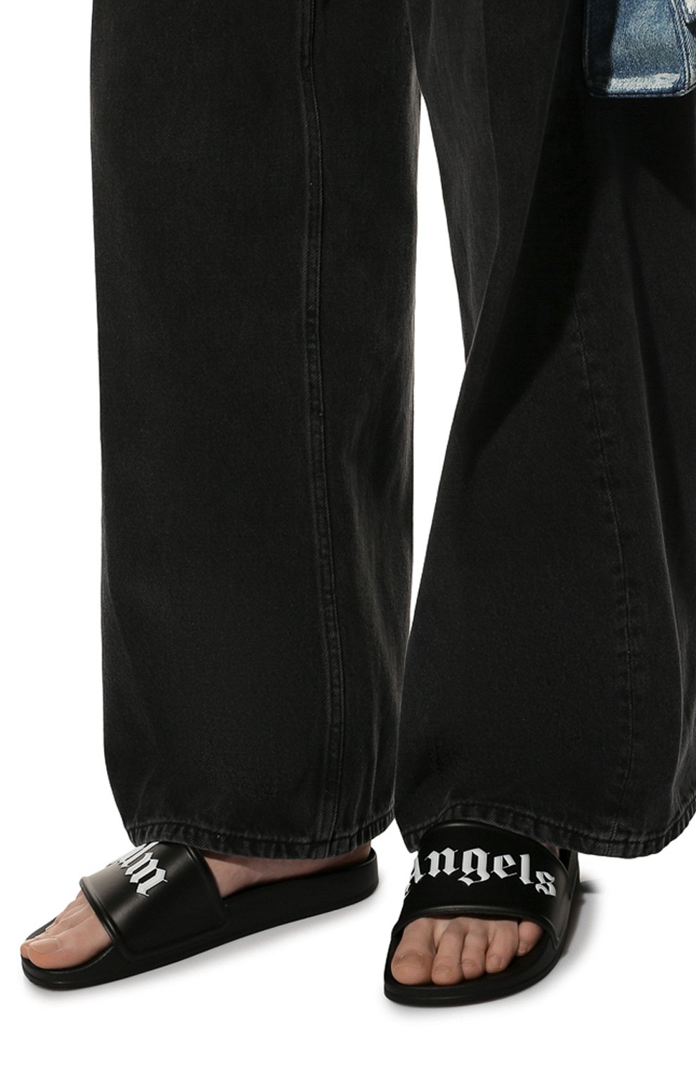 Шлепанцы PALM ANGELS, арт. PWIC002C99PLA0031001, фото 3