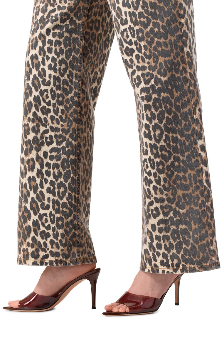 Женские мюли elle 85 GIANVITO ROSSI коричневого цвета, арт. G11050.85RIC.GSVBR0B | Фото 3 (Драгоценные камни: Проставлено; Материал сплава: Проставлено; Каблук высота: Высокий; Материал внешний: Экокожа; Подошва: Плоская; Материал внутренний: Натуральная кожа; Каблук тип: Шпилька)